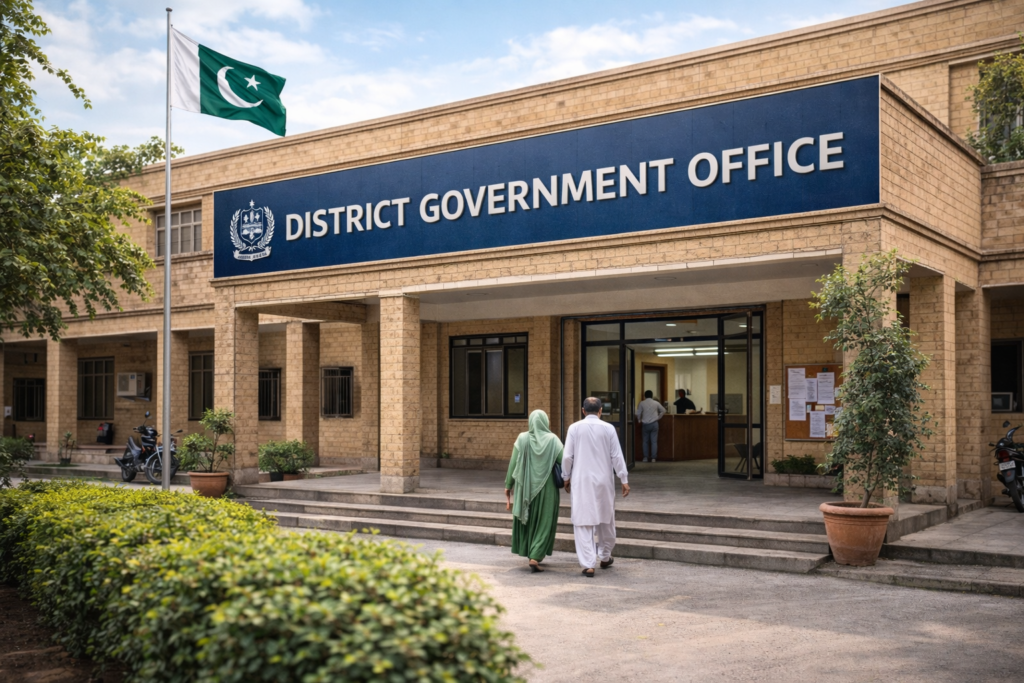 Local government hidden jobs in Pakistan district level