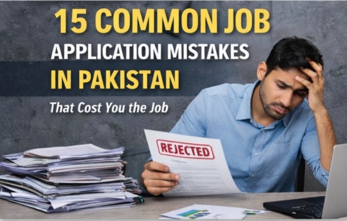 Common Job Application Mistakes in Pakistan 