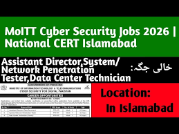 Ministry of Information Technology and Telecommunication Islamabad Jobs 2026 for Cyber Security Digital Pakistan project