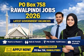PO Box 758 Rawalpindi Jobs 2026 Advertisement