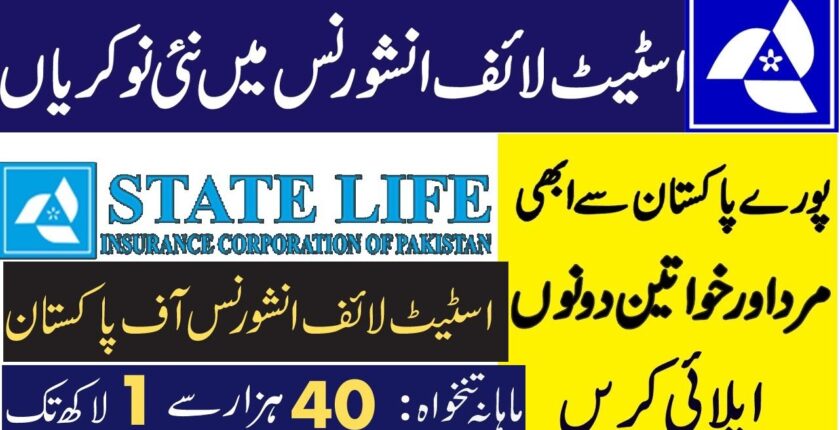 State Life Insurance Corporation of Pakistan Jobs 2026 Apply online