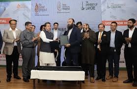 Professional nursing environment at University of Lahore Hospital